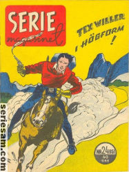 Seriemagasinet 1951 nr 24 omslag serier