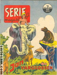 Seriemagasinet 1951 nr 31 omslag serier