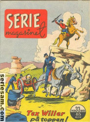 Seriemagasinet 1951 nr 33 omslag serier
