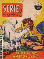 Seriemagasinet 1951 nr 35 omslag serier