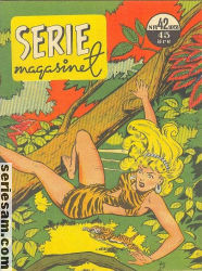 Seriemagasinet 1951 nr 42 omslag serier Seriemagasinet 1951 nr 42 omslag serier