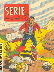 Seriemagasinet 1951 nr 43 omslag serier