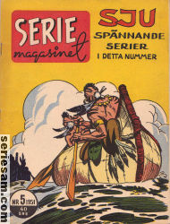 Seriemagasinet 1951 nr 5 omslag serier