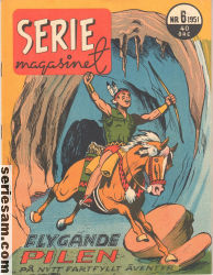 Seriemagasinet 1951 nr 6 omslag serier