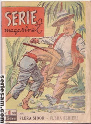 Seriemagasinet 1952 nr 1 omslag serier