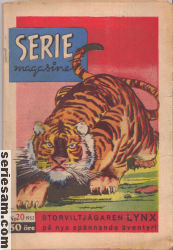 Seriemagasinet 1952 nr 20 omslag serier