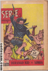 Seriemagasinet 1952 nr 26 omslag serier