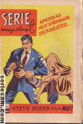 Seriemagasinet 1952 nr 28 omslag serier