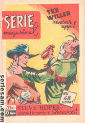 Seriemagasinet 1952 nr 33 omslag serier