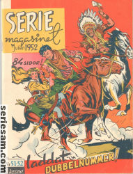 Seriemagasinet 1952 nr 51/52 omslag serier
