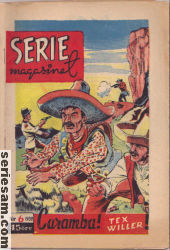 Seriemagasinet 1952 nr 6 omslag serier