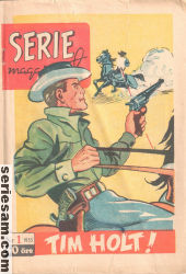 Seriemagasinet 1953 nr 1 omslag serier