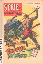 Seriemagasinet 1953 nr 21 omslag serier