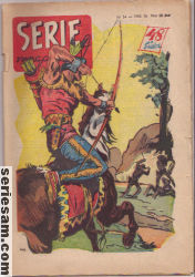 Seriemagasinet 1953 nr 34 omslag serier