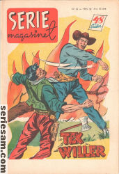 Seriemagasinet 1953 nr 36 omslag serier