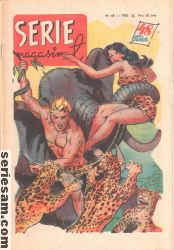 Seriemagasinet 1953 nr 48 omslag serier