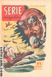 Seriemagasinet 1953 nr 8 omslag serier