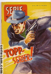Seriemagasinet 1954 nr 13 omslag serier