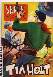 Seriemagasinet 1954 nr 16 omslag serier