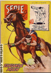 Seriemagasinet 1954 nr 2 omslag serier