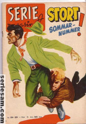 Seriemagasinet 1954 nr 28/29 omslag serier