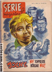 Seriemagasinet 1954 nr 3 omslag serier