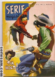 Seriemagasinet 1954 nr 43 omslag serier