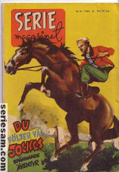 Seriemagasinet 1954 nr 8 omslag serier