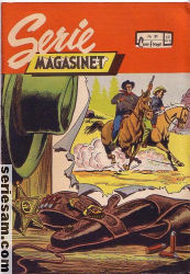 Seriemagasinet 1957 nr 21 omslag serier