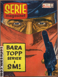 Seriemagasinet 1960 nr 8 omslag serier