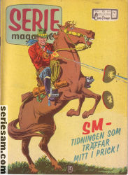 Seriemagasinet 1962 nr 11 omslag serier