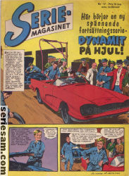 Seriemagasinet 1962 nr 17 omslag serier