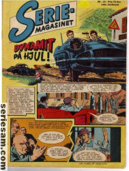 Seriemagasinet 1962 nr 21 omslag serier