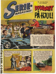 Seriemagasinet 1962 nr 22 omslag serier