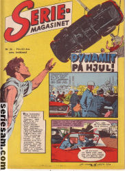 Seriemagasinet 1962 nr 26 omslag serier