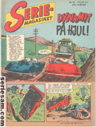 Seriemagasinet 1962 nr 33 omslag serier