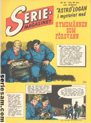 Seriemagasinet 1962 nr 34 omslag serier