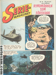 Seriemagasinet 1962 nr 36 omslag serier
