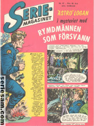Seriemagasinet 1962 nr 37 omslag serier