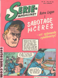 Seriemagasinet 1962 nr 43 omslag serier