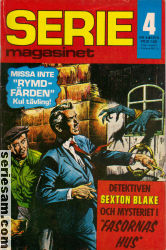 Seriemagasinet 1970 nr 4 omslag serier Seriemagasinet 1970 nr 4 omslag serier