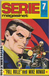 Seriemagasinet 1970 nr 7 omslag serier Seriemagasinet 1970 nr 7 omslag serier