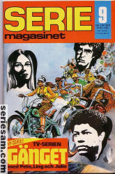 Seriemagasinet 1970 nr 9 omslag serier Seriemagasinet 1970 nr 9 omslag serier