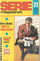 Seriemagasinet 1971 nr 21 omslag serier