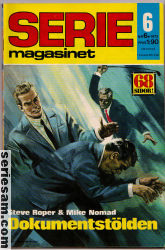 Seriemagasinet 1972 nr 6 omslag serier