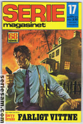 Seriemagasinet 1973 nr 17 omslag serier