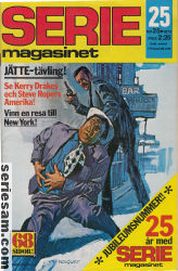 Seriemagasinet 1973 nr 25 omslag serier