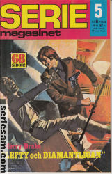 Seriemagasinet 1973 nr 5 omslag serier