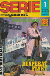 Seriemagasinet 1974 nr 1 omslag serier Seriemagasinet 1974 nr 1 omslag serier