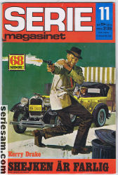 Seriemagasinet 1974 nr 11 omslag serier